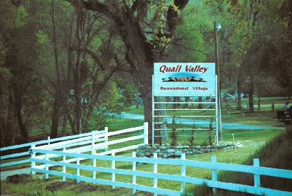Welcome to Quail Vallewy Recreation Village